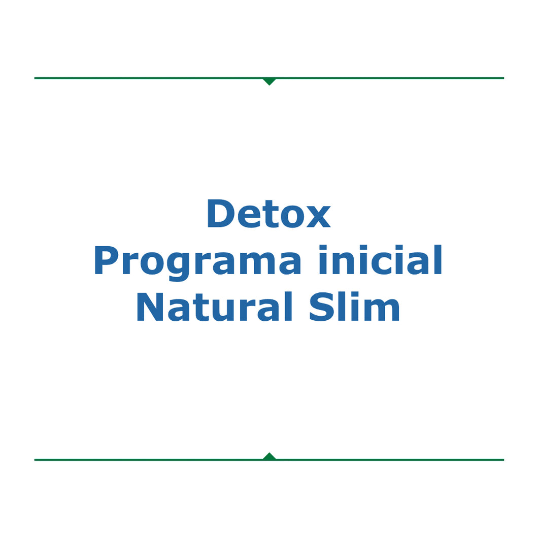 Detox: Programa inicial Natural Slim