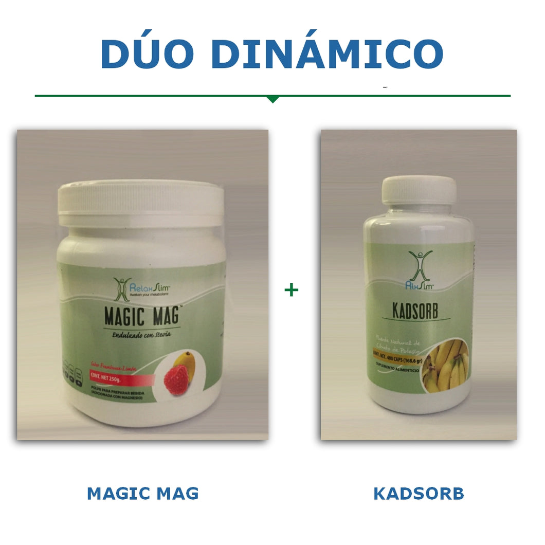 Dúo Dinámico | MagicMag™ & Kadsorb™ | Magnesio y Potasio